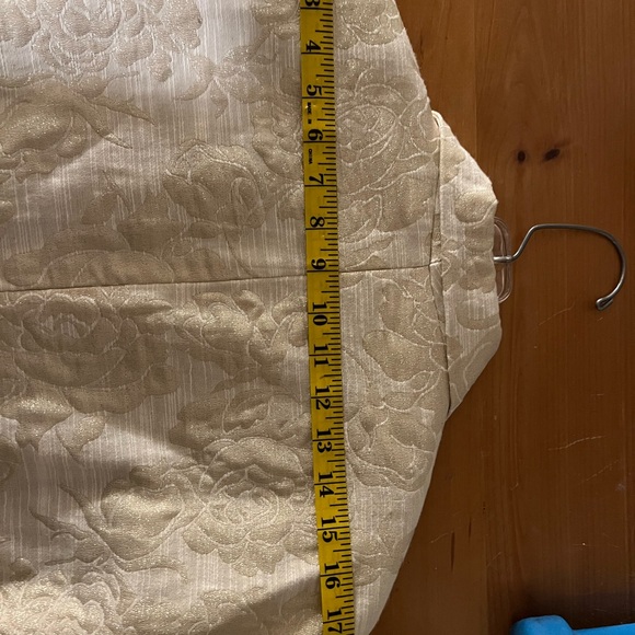 Mark Eisen for George cream/gold lurex jacket - Picture 6 of 8